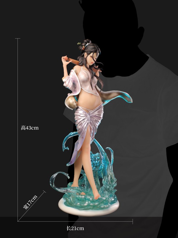 Mona Studio Canghai Angel Fell on Earth Hot Sexy 1/4 Statue